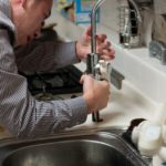 Installing a kitchen sink